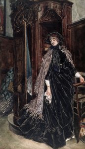 告白、1867 作： James Jacques Joseph Tissot